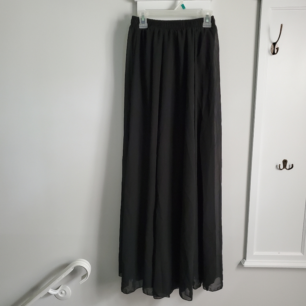 Long Black Skirt